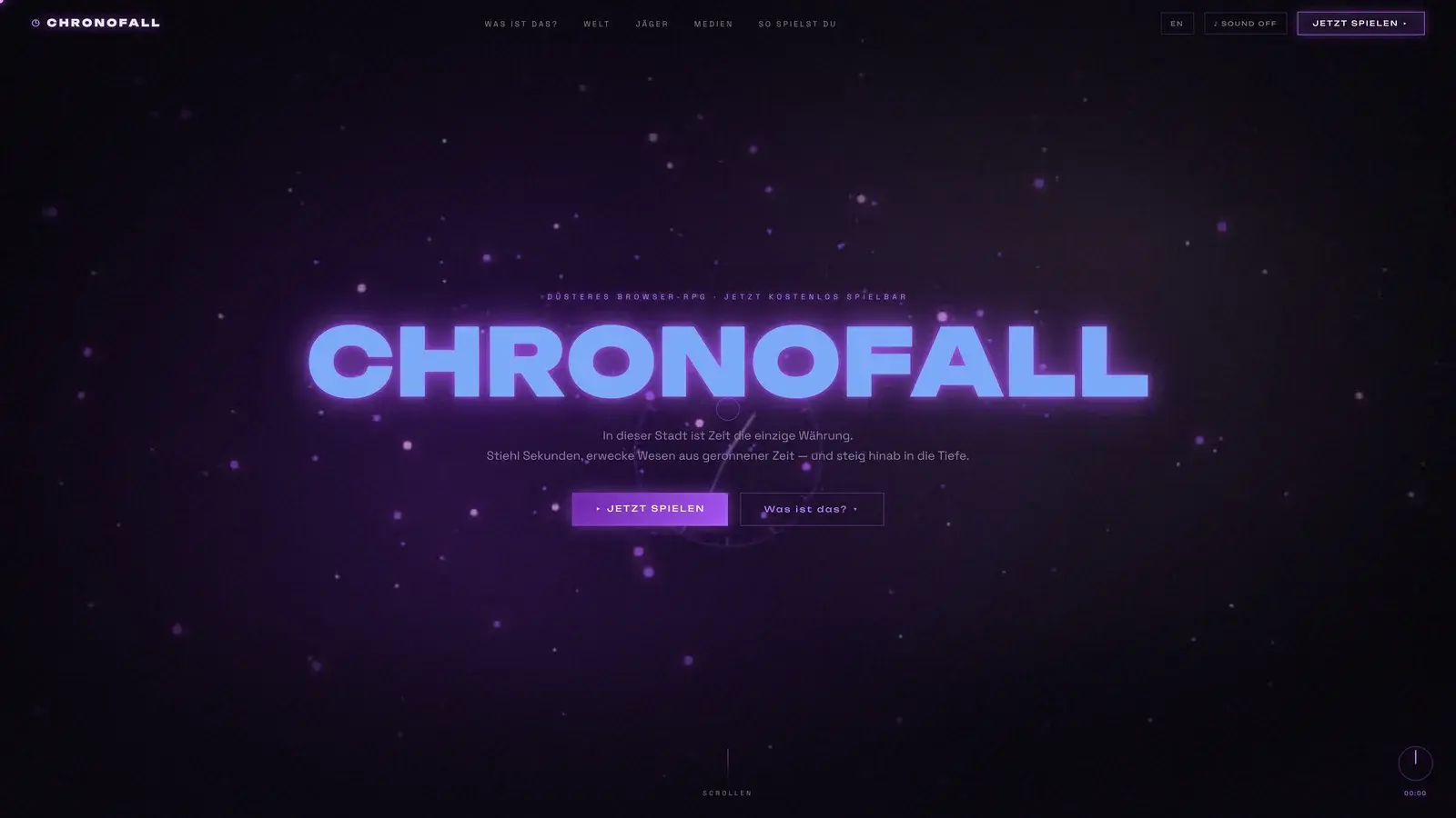 Projektvorschau CHRONOFALL